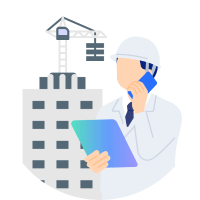 建築事業 イメージイラスト