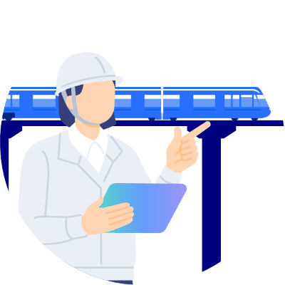 鉄道事業 イメージイラスト