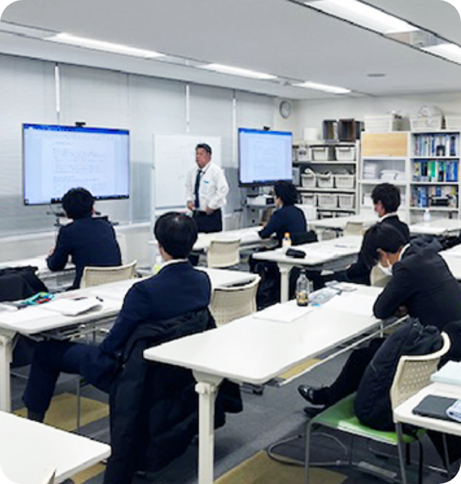 社員と風土が物語る「人間力」がキーワード 研修写真