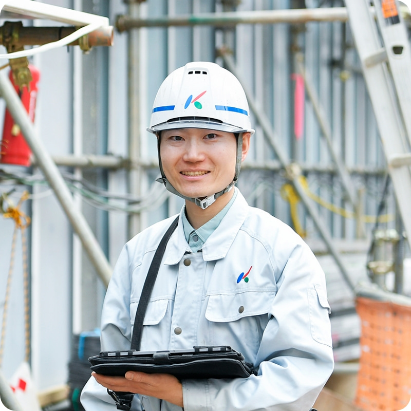 社員インタビュー 建築施工管理