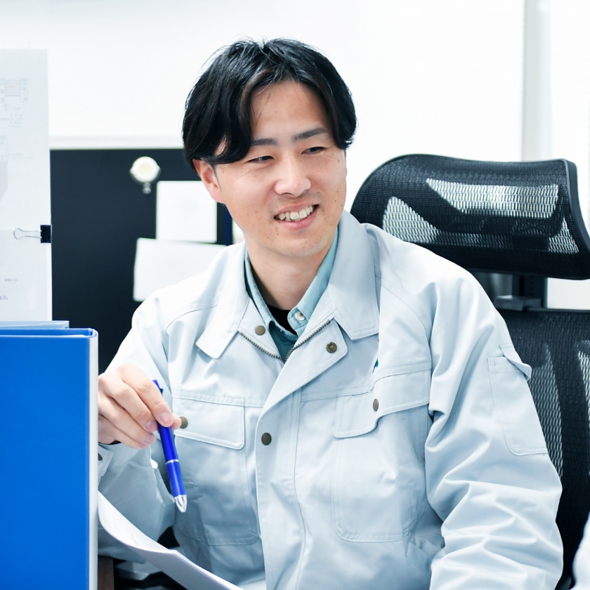 仕事中の様子 写真